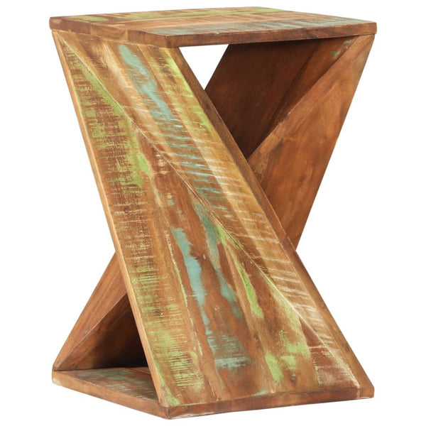 Altholz Beistelltisch 35x35x55 cm