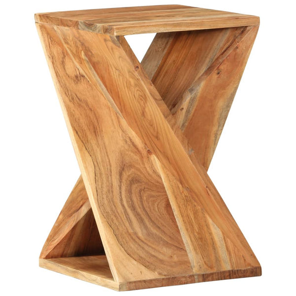Akazie Beistelltisch Massivholz 35x35x55 cm