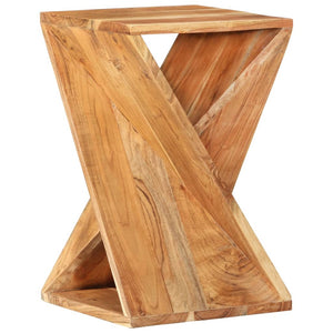 Akazie Beistelltisch Massivholz 35x35x55 cm