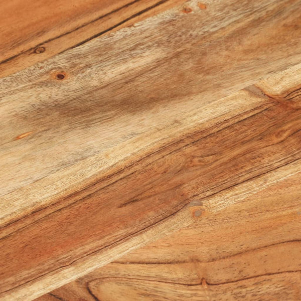 Akazie Beistelltisch Massivholz 35x35x55 cm