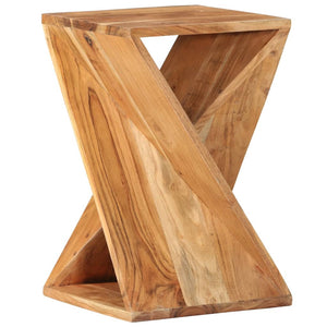Akazie Beistelltisch Massivholz 35x35x55 cm