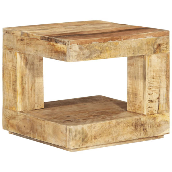 Couchtisch Mango Massivholz 45x45 cm