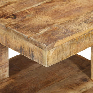 Couchtisch Mango Massivholz 45x45 cm
