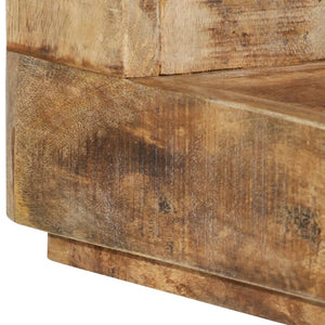 Couchtisch Mango Massivholz 45x45 cm