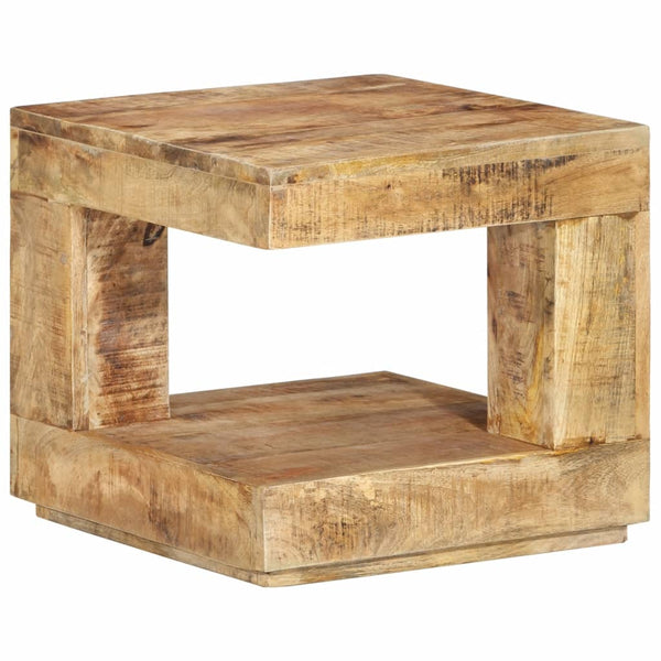 Couchtisch Mango Massivholz 45x45 cm