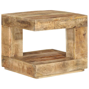 Couchtisch Mango Massivholz 45x45 cm