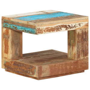 Couchtisch Altholz Massiv 45x45 cm