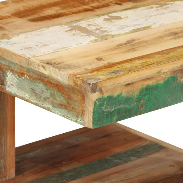 Couchtisch Altholz Massiv 45x45 cm