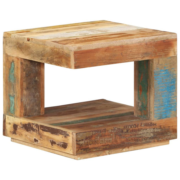 Couchtisch Altholz Massiv 45x45 cm