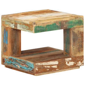 Couchtisch Altholz Massiv 45x45 cm