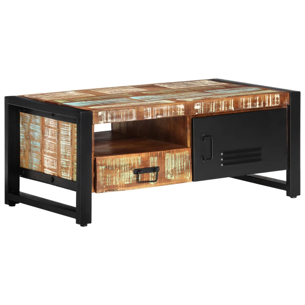 Couchtisch Altholz Massiv 100x50 cm