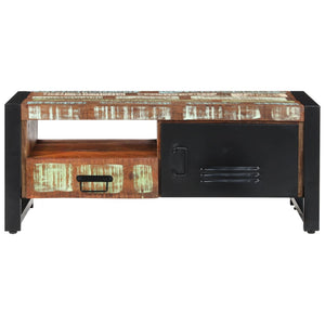 Couchtisch Altholz Massiv 100x50 cm