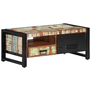 Couchtisch Altholz Massiv 100x50 cm