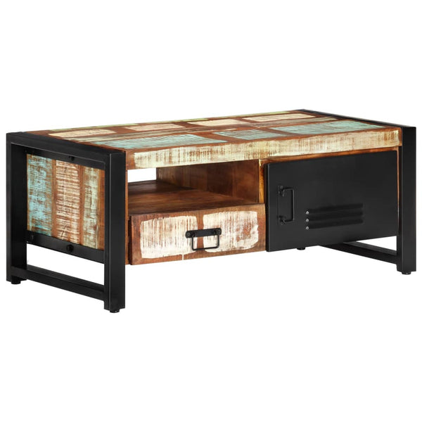 Couchtisch Altholz Massiv 100x50 cm