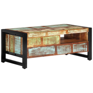 Couchtisch Altholz Massiv 100x50 cm