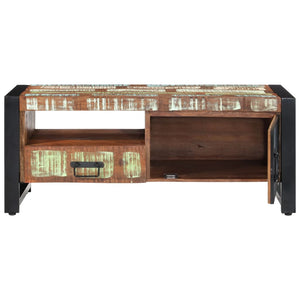 Couchtisch Altholz Massiv 100x50 cm