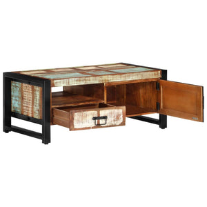 Couchtisch Altholz Massiv 100x50 cm