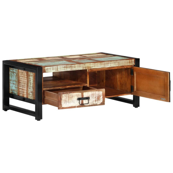 Couchtisch Altholz Massiv 100x50 cm