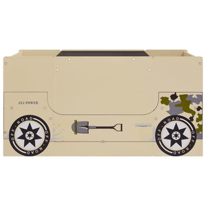 Kindertisch und Stuhl Set Geländewagen Design 3-teilig
