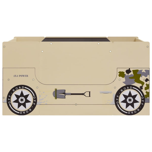 Kindertisch und Stuhl Set Geländewagen Design 3-teilig