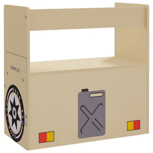 Kindertisch und Stuhl Set Geländewagen Design 3-teilig