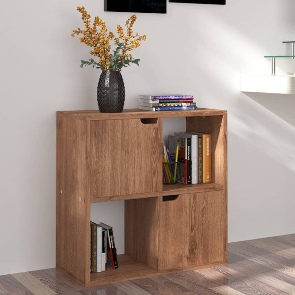 Bücherregal Braun Eichen-Optik