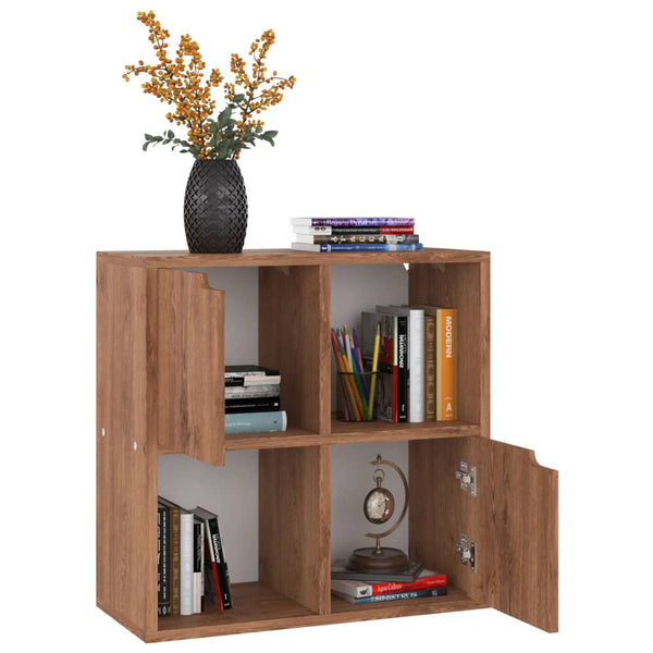 Bücherregal Braun Eichen-Optik