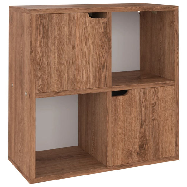 Bücherregal Braun Eichen-Optik