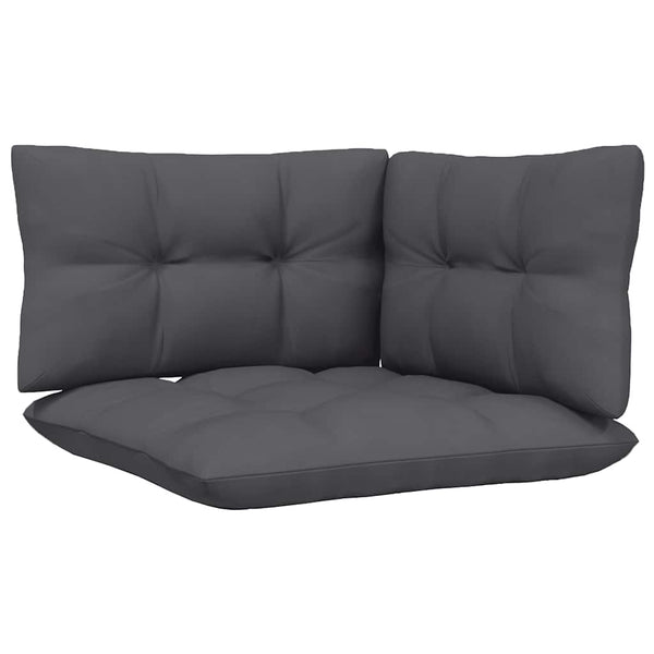 Gartensofa 2-Sitzer Kiefer Massivholz Weiß