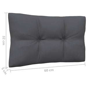 2-Sitzer Gartensofa Kiefer mit Kissen