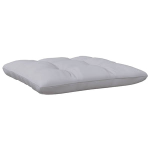 2-Sitzer Gartensofa Grau mit Kissen