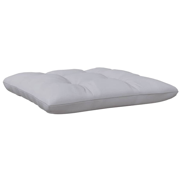 2-Sitzer Gartensofa Grau mit Kissen