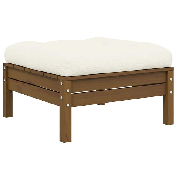 2-Sitzer Gartensofa Kiefer mit Kissen