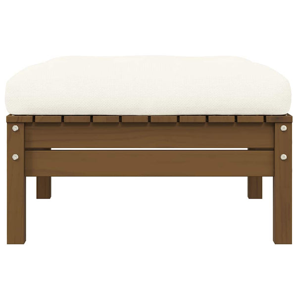 2-Sitzer Gartensofa Kiefer mit Kissen