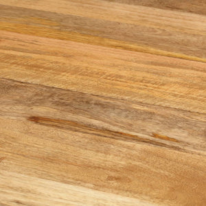 Esstisch Mango Massivholz & Stahl Ø110 cm