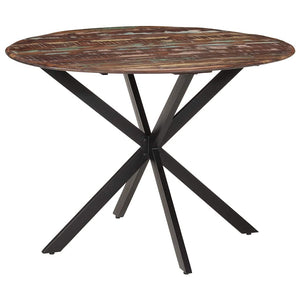 Esstisch Altholz Massiv Stahl Ø110cm