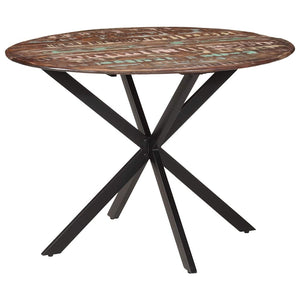 Esstisch Altholz Massiv Stahl Ø110cm