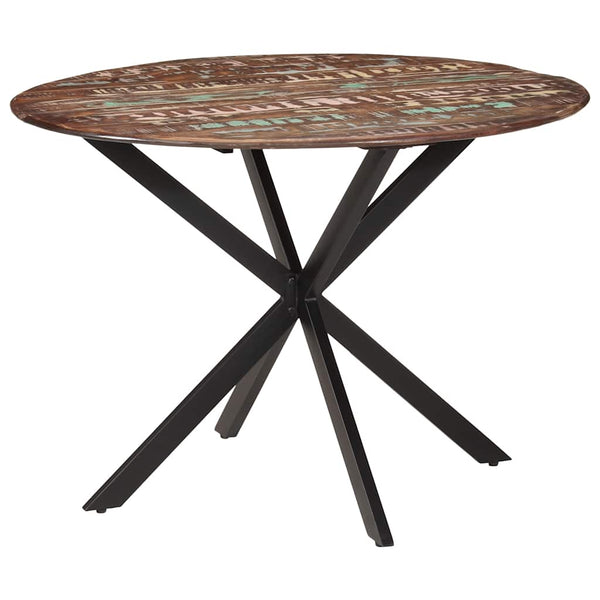 Esstisch Altholz Massiv Stahl Ø110cm