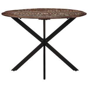 Esstisch Altholz Massiv Stahl Ø110cm