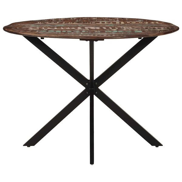 Esstisch Altholz Massiv Stahl Ø110cm
