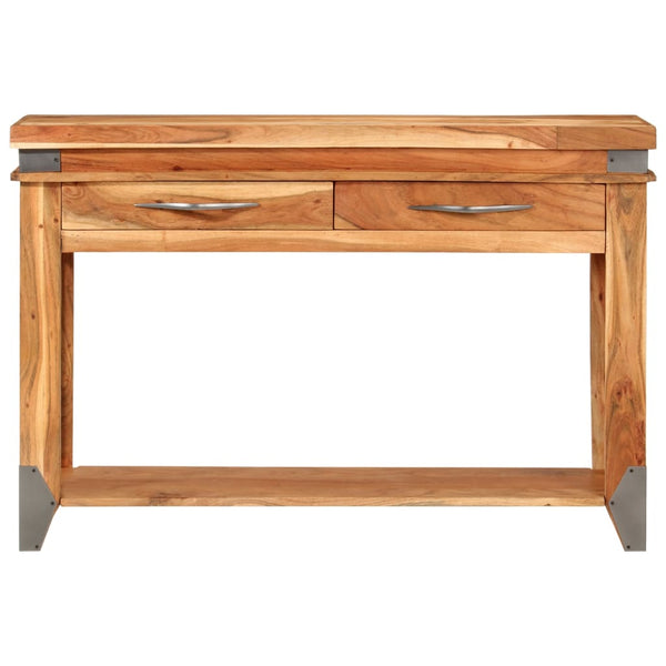 Konsolentisch Akazie Massivholz 110 cm