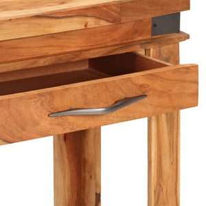 Konsolentisch Akazie Massivholz 110 cm