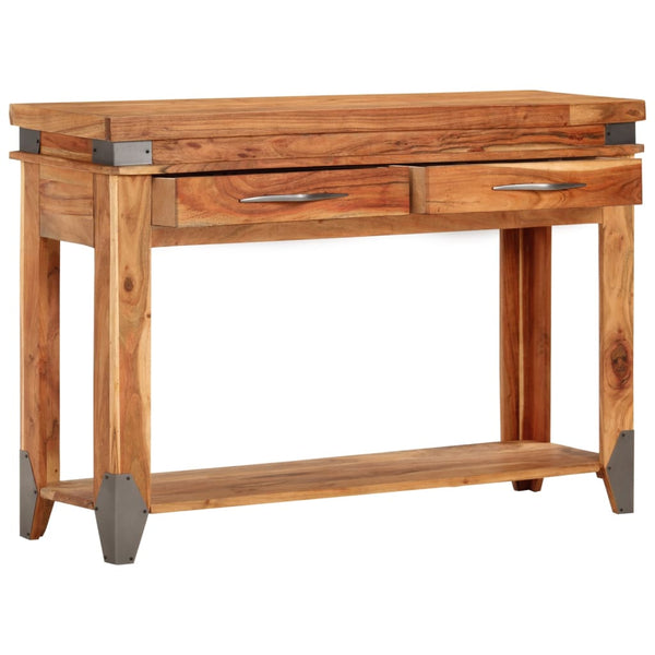 Konsolentisch Akazie Massivholz 110 cm