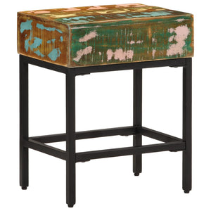 Beistelltisch Altholz Massiv 40x30x51 cm
