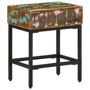 Beistelltisch Altholz Massiv 40x30x51 cm