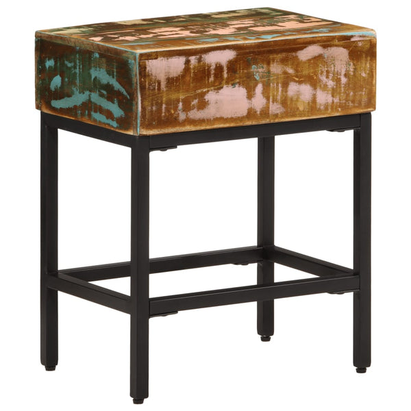 Beistelltisch Altholz Massiv 40x30x51 cm