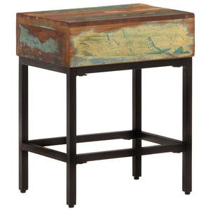 Beistelltisch Altholz Massiv 40x30x51 cm