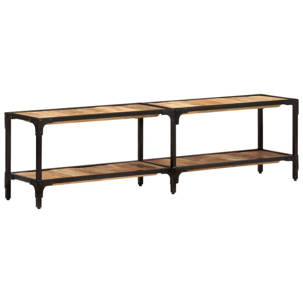 vidaXL Meuble TV 150x30x41 cm Bois de manguier massif