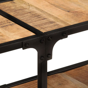 vidaXL Meuble TV 150x30x41 cm Bois de manguier massif