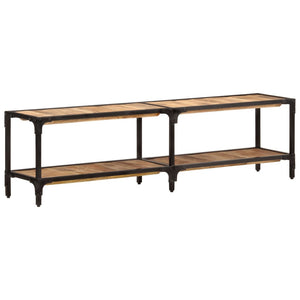 vidaXL Meuble TV 150x30x41 cm Bois de manguier massif
